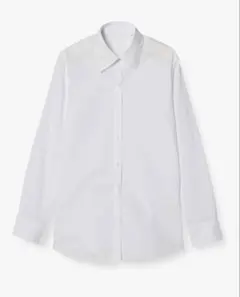 ホワイト 長袖シャツ