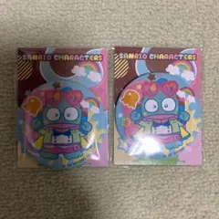サンリオキャラクター バッジ 2個セット