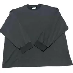 MAISON SPECIAL ダークグレー ロングスリーブ Tシャツ OOのサムネイル