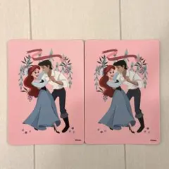 ディズニーストア じゃんけんカード リトルマーメイド カード 2枚セット