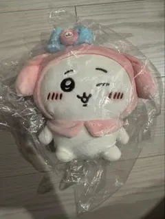 ちいかわ サンリオコラボ マイメロディ ぬいぐるみマスコット - メルカリ