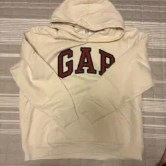 GAP フード付きパーカー クリーム