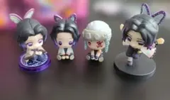 鬼滅の刃 胡蝶しのぶ 宇髄天元 ミニフィギュア 4体セット♥︎