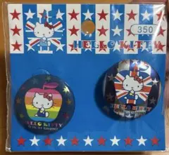 平成レトロなキティちゃん缶バッジ