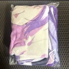 【未開封】猫又おかゆ　はじめてのメン限衣装グッズ！　ブランケット