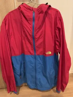NORTH FACE ノースフェイス コンパクトジャケット L 赤 青