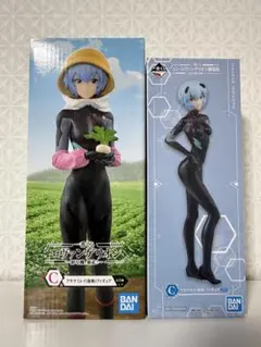 【一番くじ エヴァンゲリオン】C賞 綾波レイ フィギュア 2体セット 未開封