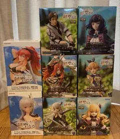 最新プライズ 片田舎のおっさん、剣聖になる フィギュア まとめ売り