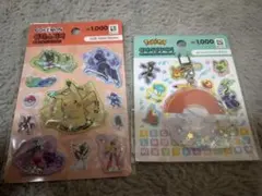 韓国限定　ポケモン　ピカチュウ　ウォーターシール　ぷっくりシール　韓国ダイソー