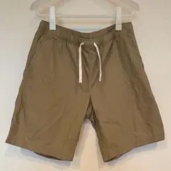 無印良品 紳士 洗いざらしブロードイージーショートパンツ S ベージュのサムネイル