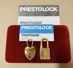 PRESTOLOCK プレストロック 南京錠 2個セット