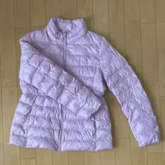 UNIQLO ピンク ダウンコート 150