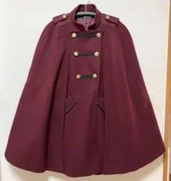 axes femme　ナポレオン マント風 コート