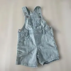 新品タグ付。OLD NAVY ライトブルー デニムオーバーオール