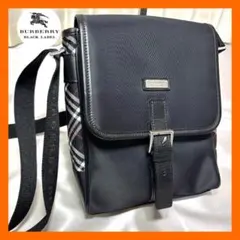 極美品Burberry BLACK LABELショルダーバッグ　ノバチェック