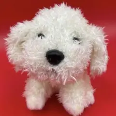 【希少】オリエンタルトーイ　白い犬　ぬいぐるみ　マスコット　レトロのサムネイル
