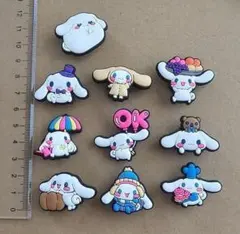 クロックス ジビッツ サンダルアクセサリー　シナモロール　10点セット