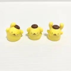 ポムポムプリン　スタンプバスボール　マスコット 3個セット　サンリオ