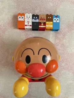 アンパンマン ブロックラボ　6体セット　ケース付き