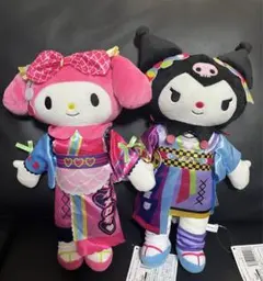 ピューロランドコラボレーション ライブキャラBIGぬいぐるみ　マイメロディクロミ