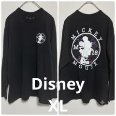 Disney×NEFF ミッキー ロンT XL 両面プリント ブラックのサムネイル