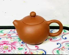 中国茶器　紫砂急須•清水紫泥製　茶碗花道具紅茶益子焼き台湾茶烏龍茶古董品中国土産