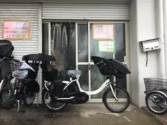 地域限定送料無料　キッスミニアン　12,3AH　三人乗り　白　神戸　電動自転車のサムネイル