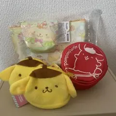 ポムポムプリン ポーチ 5点