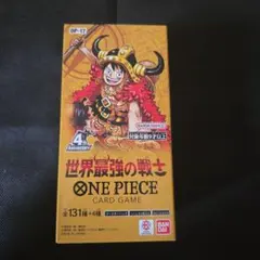 ONE PIECEカードゲーム 世界最強の戦士 OP-17 テープカット品 - メルカリ