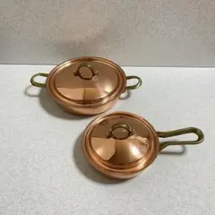 純銅プレイクッキング キャセロール エッグパン - メルカリ