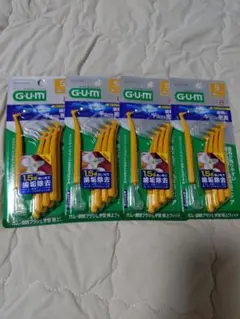 GUM 치간 브러쉬, L 모양, 뛰어난 착용감, S, 6개 세트