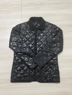 【良サイズ36美品】ラベンハム　キルティングジャケット　ブラック