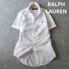 ラルフローレン　国内正規　メンズライク　近年モデル　ポニー刺繡　薄手　半袖シャツ