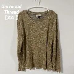 美品✨️【XXL】Universal Thread ニット長袖ブラウン系 大きめ