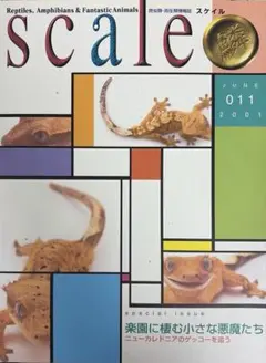 爬虫類・両生類情報誌 scale 011 2001年6月号