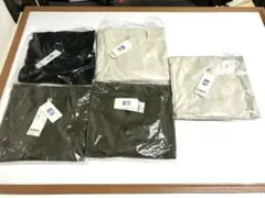 ユニクロ　半袖クルーネックTシャツ XXLサイズ　まとめて5枚　新品★8261L