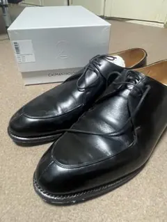 未使用 Corthay コルテ VOLNEYストレートチップ 黒 UK7 - メルカリ