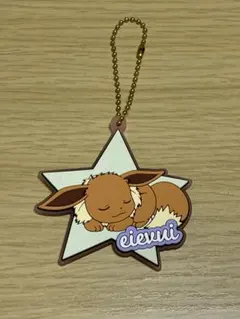 ポケモンanytime一番くじ スターデザインラバーチャーム イーブイ