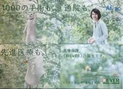 【非売品・特大B0サイズ】宮崎あおい アフラック 大型ポスター 販促用