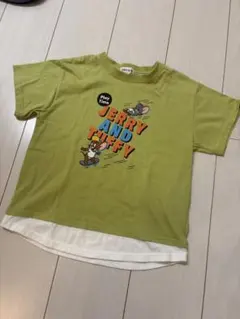 トムとジェリー レイヤード風 Tシャツ 120cmのサムネイル
