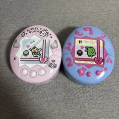 【2個セット】たまごっち チョコ缶 チョコレート缶 くちぱっち てんしっち