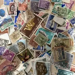 使用済み切手 まとめ売り 海外切手 切手 200枚程