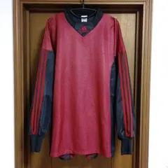 adidas y2k 長袖シャツ ピステ ヤッケ ユニフォーム キーパー - メルカリ
