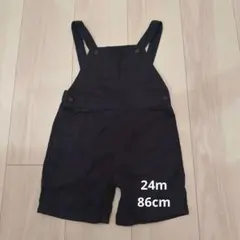 プチバトー　petit bateau サロペット　24m 86cm ネイビー