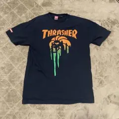 THRASHER 黒 Tシャツ グラフィック