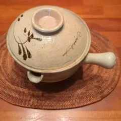 お値下げ！土鍋 片手鍋 陶器鍋 和食器 昭和レトロ