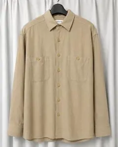 【破格】90s claiborne 長袖シャツ レーヨン100% Mサイズのサムネイル