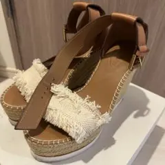 【美品】SeeByChloe エスパドリーユ サンダルのサムネイル