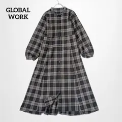 美品】未使用 MOUSSY フレアトレンチコート チェック柄 薄手生地 春 