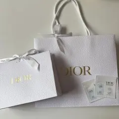 【年内受付終了】 DIOR ホワイトリボン付きボックス ショッパー